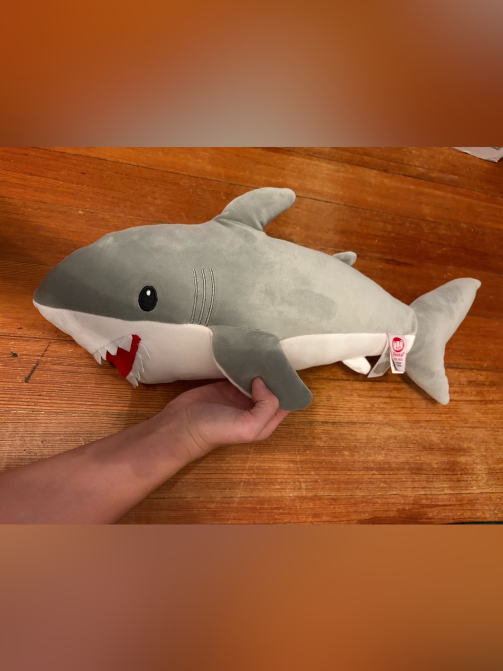 Squishy stuffed shark, NWOT